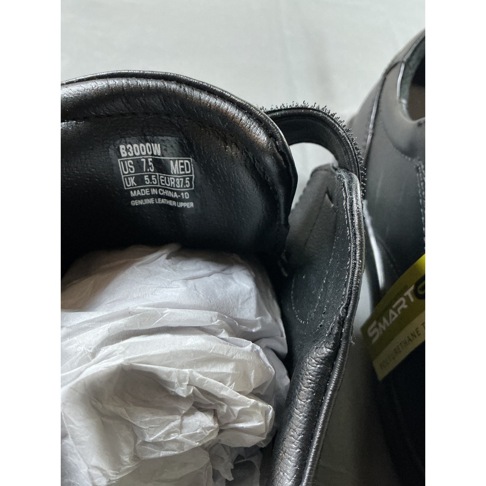 Apex B3000W Womens Black Leather Ambulator Shoes Hook Loop Strap Size 7.5 MED - Picture 7 of 10